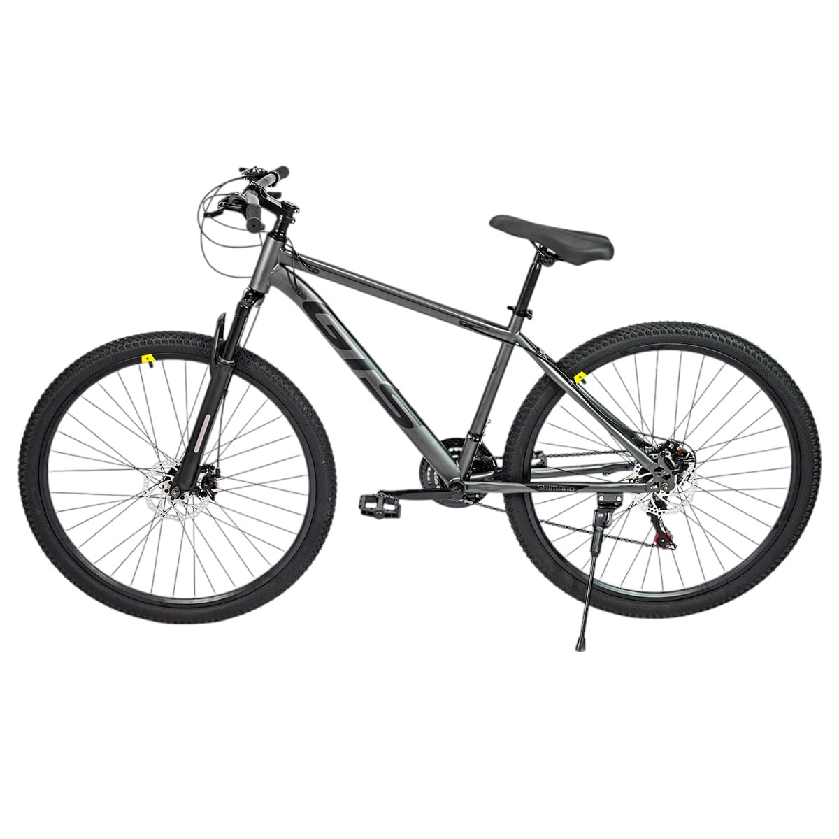 Bicicleta GTS 17INCCH Ac T.M Gris Negro